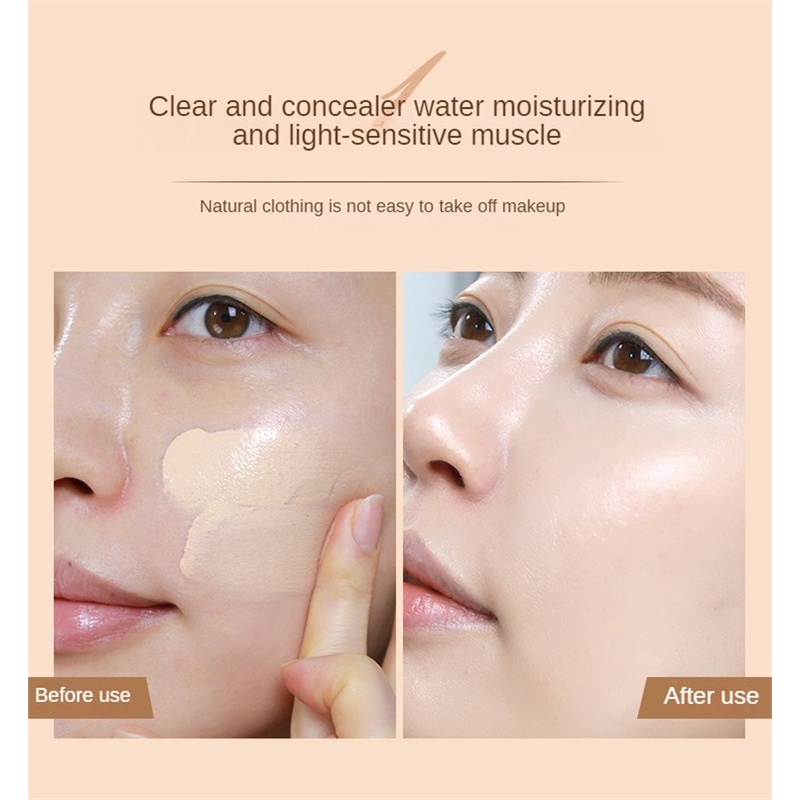HANRU Liquid Foundation nude Waterproof Ultra-Matte & Lasting Full ...