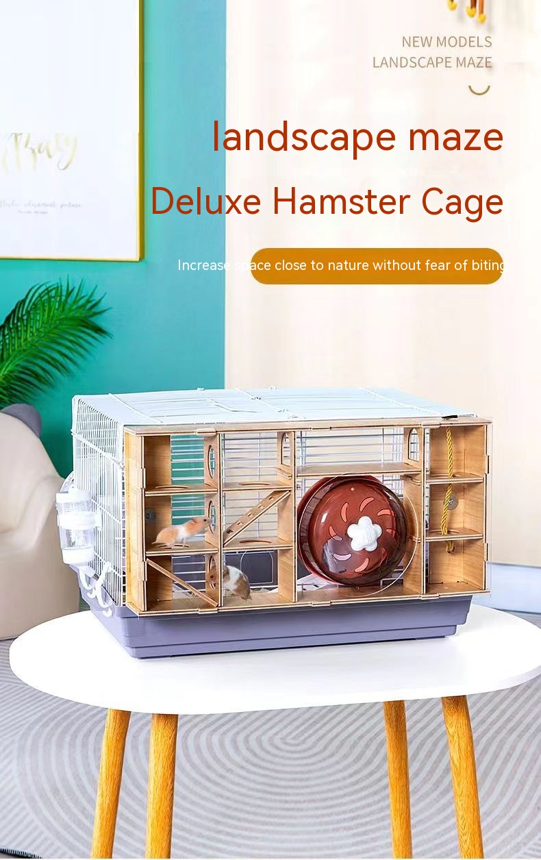 Snapshot of Hamster Cage Material Landscape Integration
