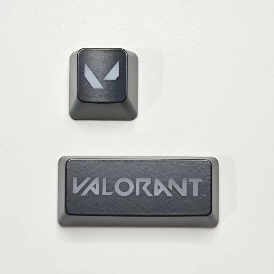 Valorant Keycap ABS Translucent Cute Mechanical Keyboard OEM R4 ...