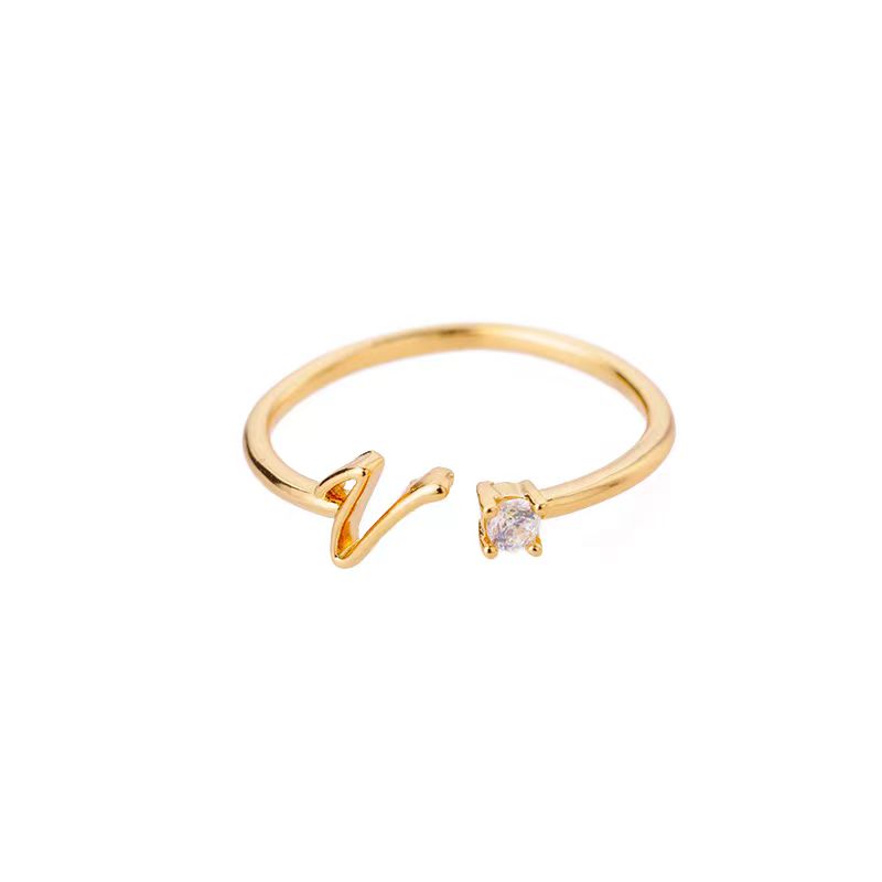 New niche versatile ring, daily ring, fashionable titanium steel ...