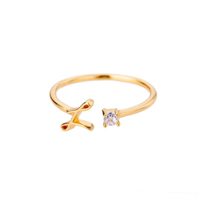 New niche versatile ring, daily ring, fashionable titanium steel ...