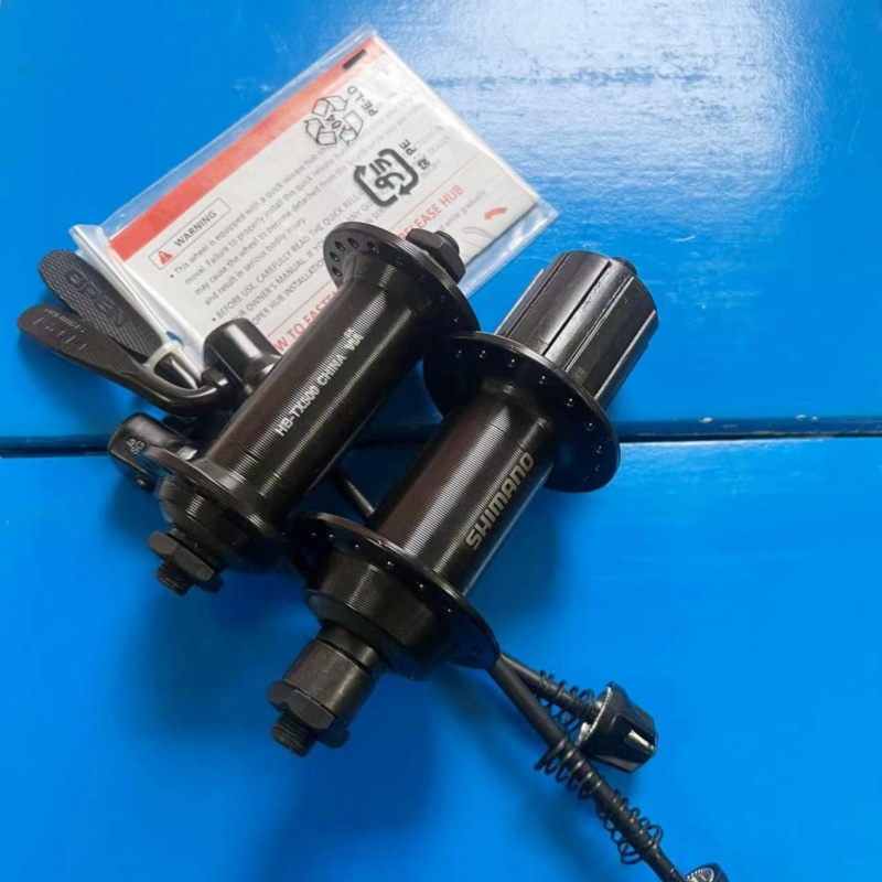 Shimano Unisex - Adulto HB-TX500 Mozzo Anteriore Nero 32 Foro