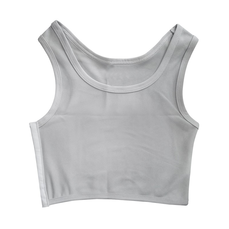 Breast Chest Vest Breathable 3 Colors Tomboy Tank Top Comfortable Chest ...