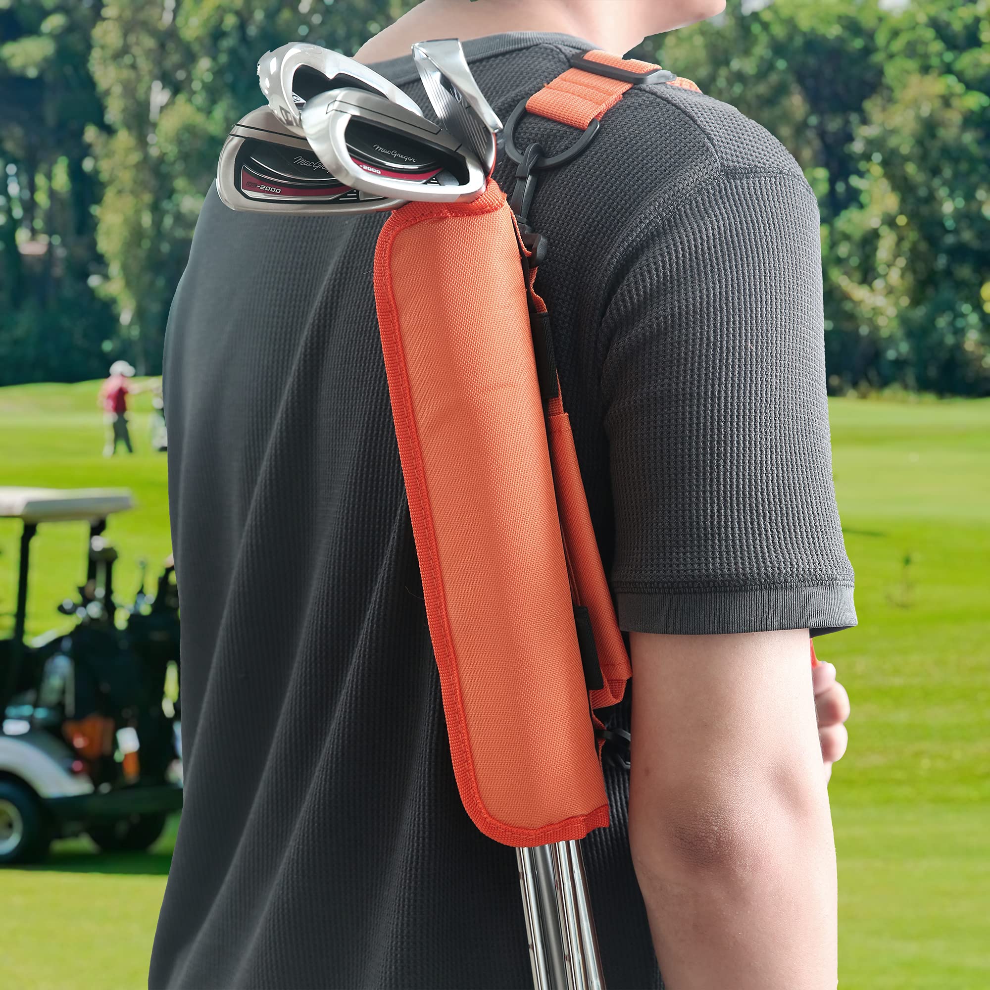 Small Golf Bag for a Few Clubs, Mini Portable Golf Carry Bag for ...