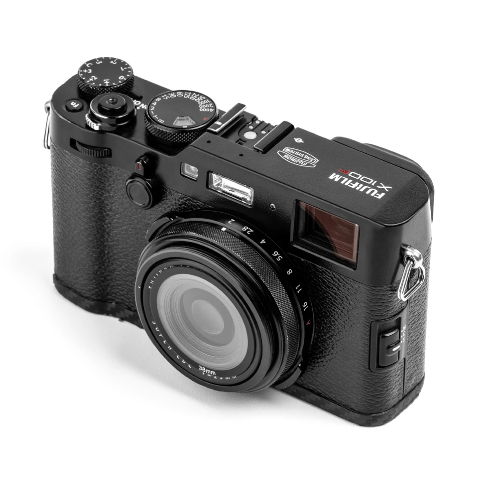 JJC Gegenlichtblende inkl. 49mm-Adapter für Fujifilm Finepix X100F, X100T, X100S, X100 - ersetzt
