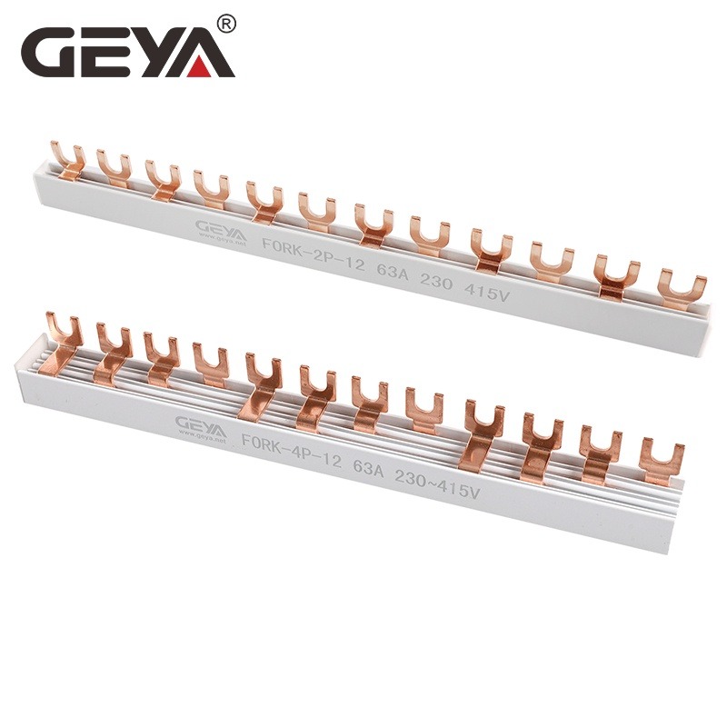 GEYA Red Copper Busbar for Distribution Box Circuit breaker PIN TYPE ...