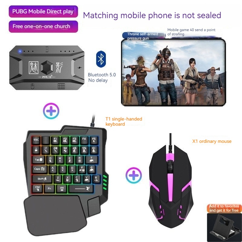 G21 Mobile Game 6 Finger Trigger for PUBG Phone Gaming Controller Alloy ...