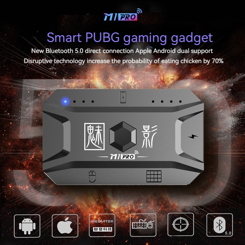 G21 Mobile Game 6 Finger Trigger for PUBG Phone Gaming Controller Alloy ...