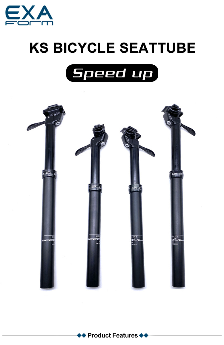 KS EXAForm Speed Up hydraulic drop MTB seatpost adjustable height 27.2 ...