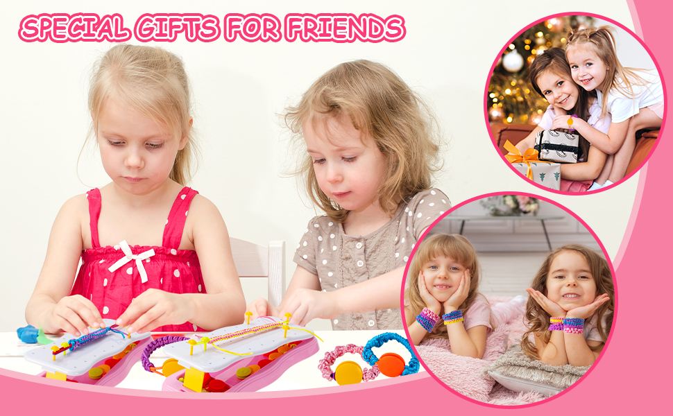 Friendship Bracelet Making Tool Kits for Girls ,DIY Jewelry Bracelets ...