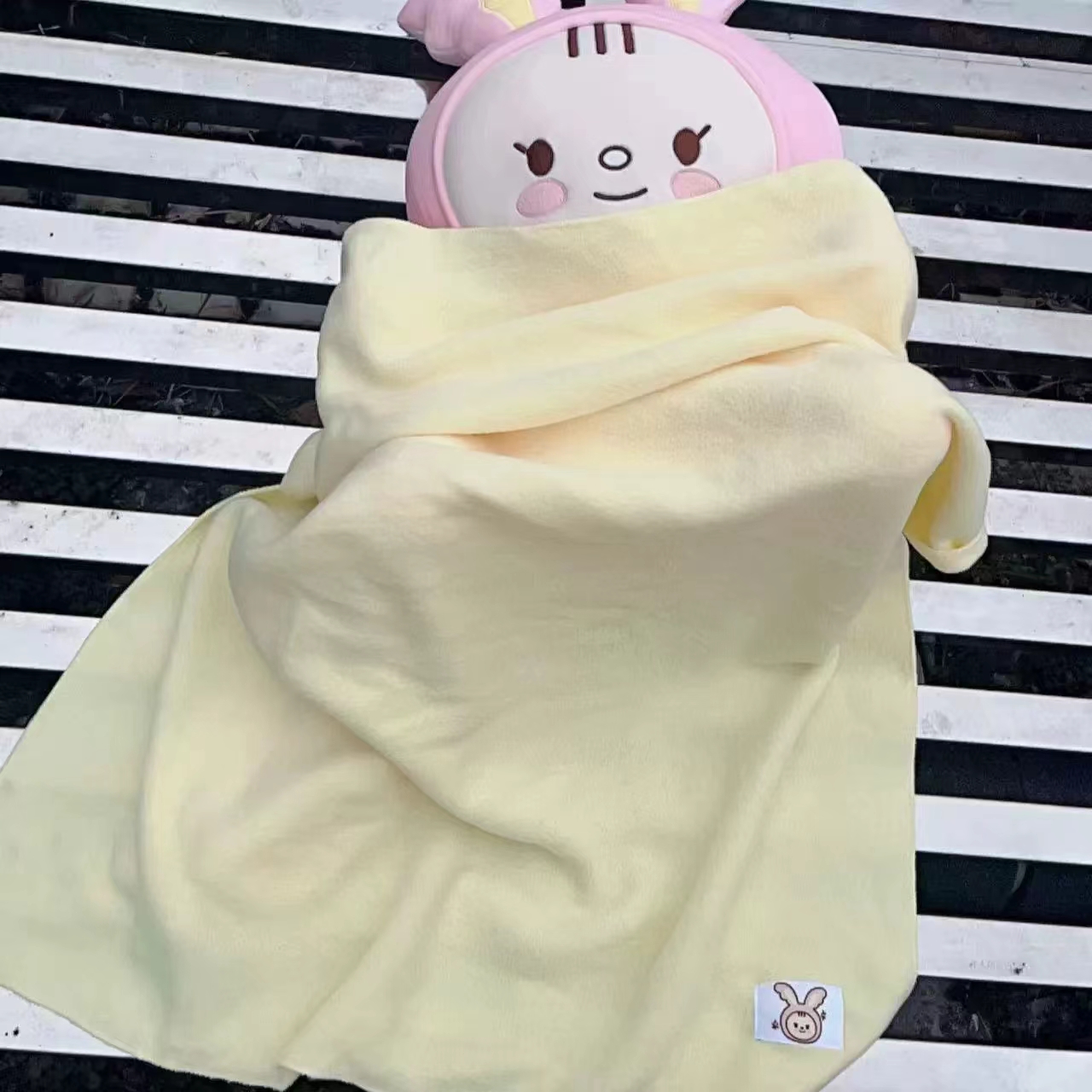 [Ready Stock]jeonghan blanket rabbit plushie rabbit doll rabbit plush ...