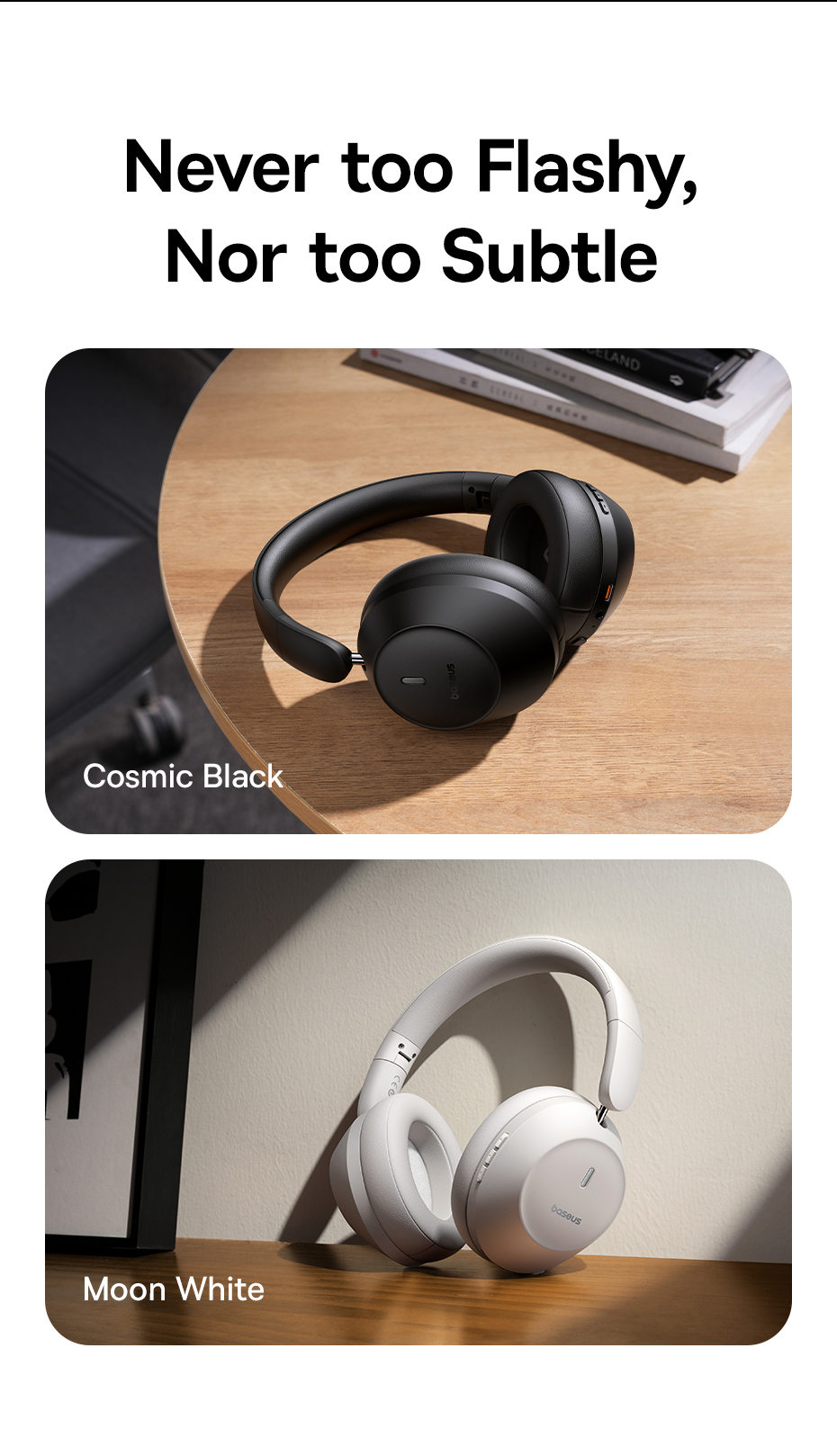 Baseus Bass 30 Max Wireless Headphone Bluetooth V5.3 Connectivity ...