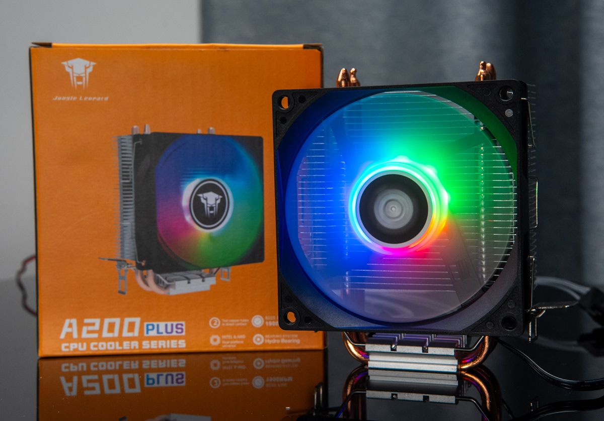 TJ A100 PLUS A200 PLUS A220 PLUS CPU Air Cooler Color LED 90mm CPU Fan ...