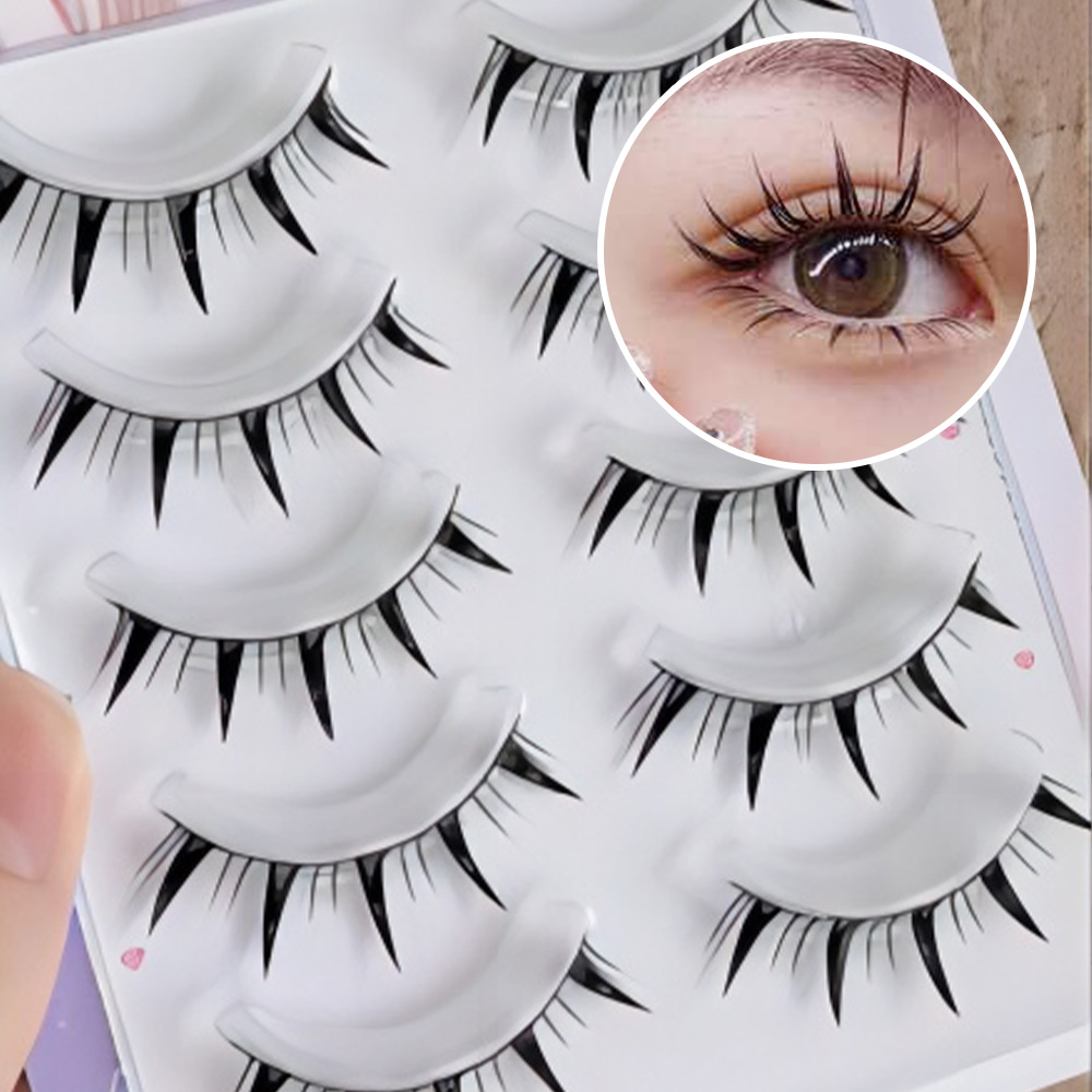 Comic Eyelashes Japanese Anime Role Play Little Devil Eyelashes Natural ...