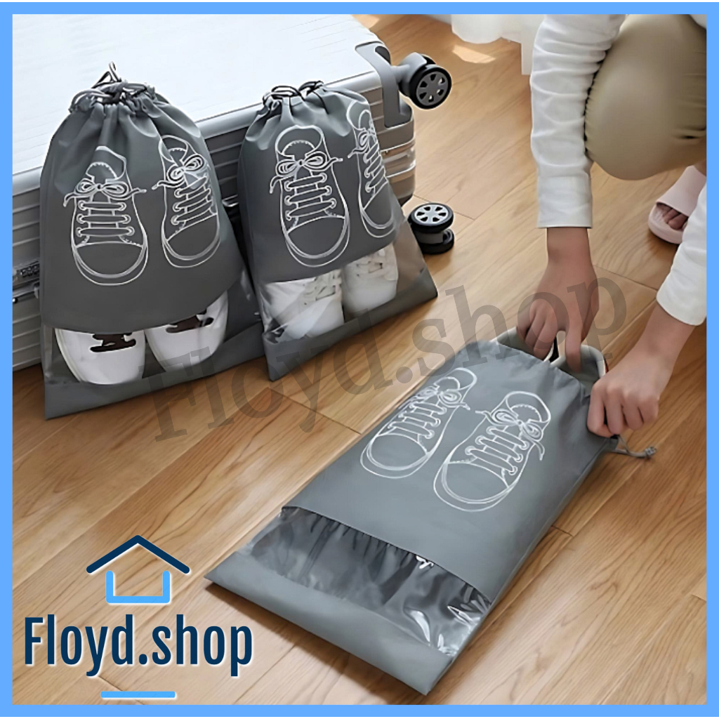 Waterproof Shoe Bag Travel Drawstring Shoe Bag Pouch Personalized Shoe Bag Shopee Philippines