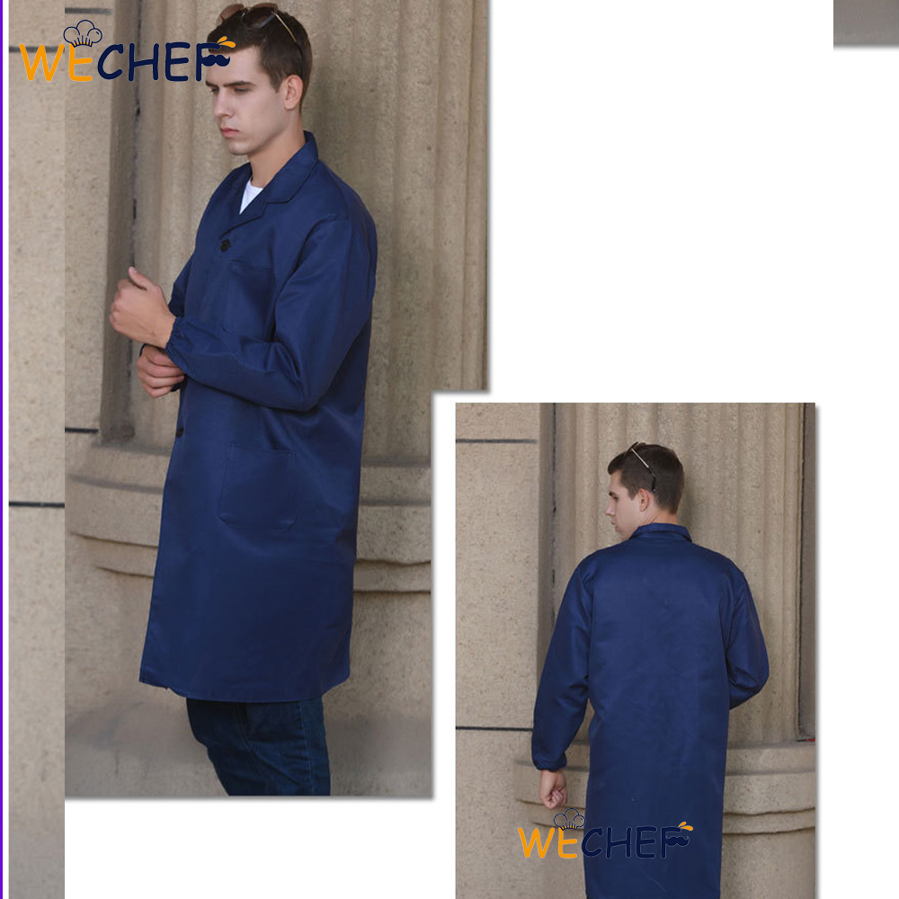 Safety Jacket Blue Coat Overalls Handling Labor Protection Coat Anti ...