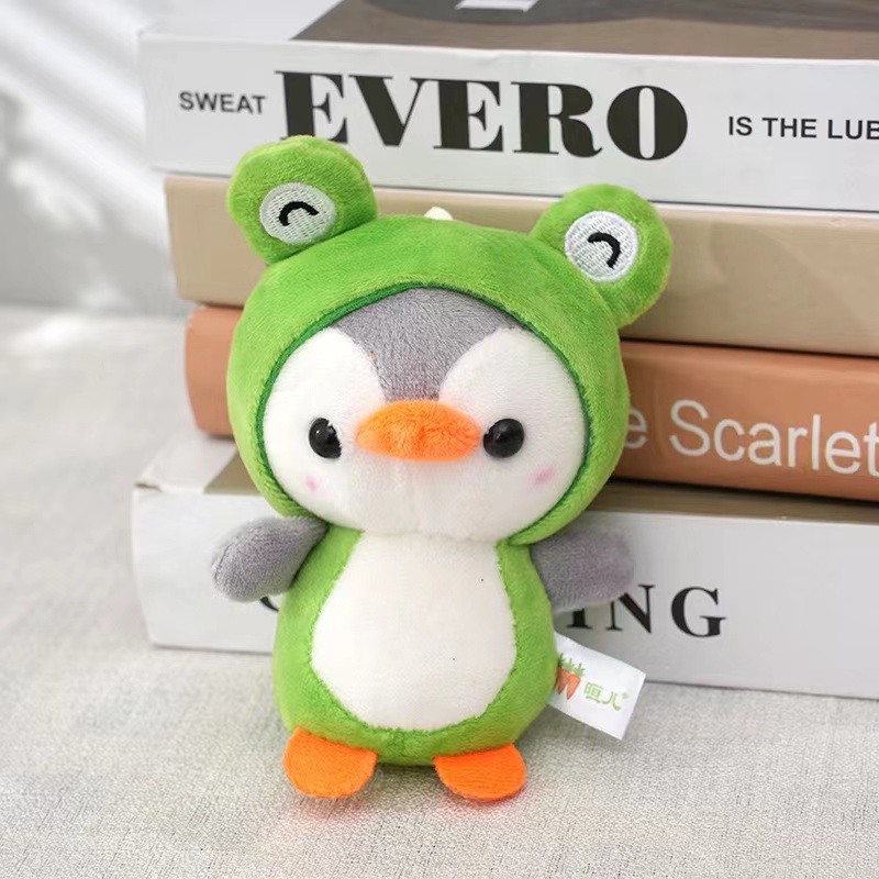 Cute Penguin Doll Little Penguin Plush Toy Transformation Dinosaur Frog ...