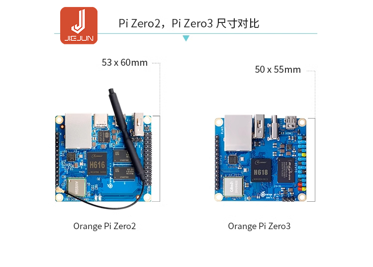 （Zero3 (2G) Mainboard + power supply + heat sink）OrangePi zero3 whole ...