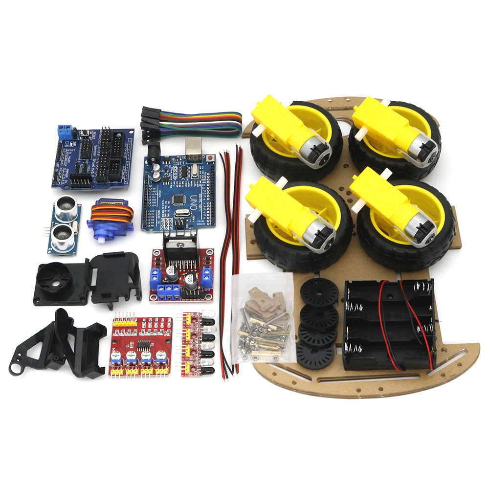 2WD 4WD STM32 Smart car Avoidance Tracking Motor Smart Robot Car ...