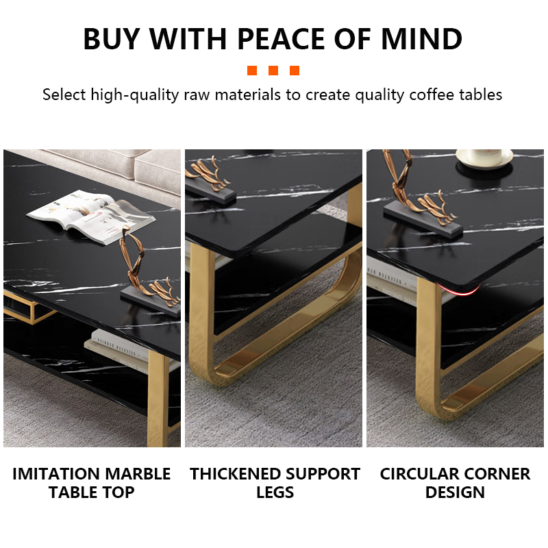 Wodden Center Table for Living Room Coffee Table Modern Creative Center ...