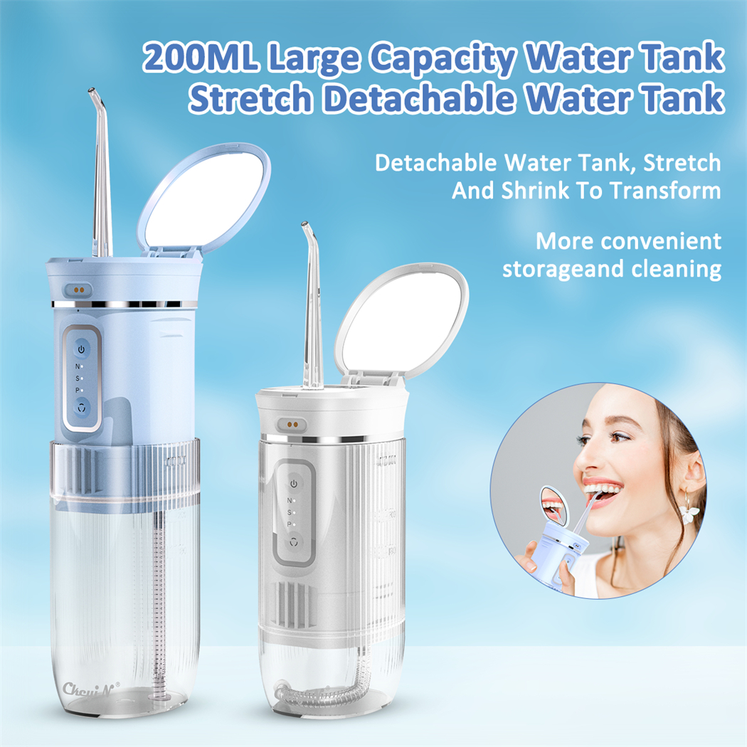 CkeyiN Oral Care Water Flosser Portable Water Floss Oral Irrigator ...