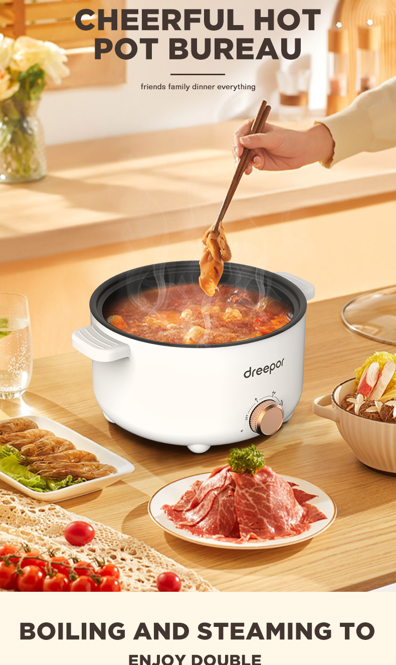 Electric Cooker With Free Steamer Multifunctional Rice Cooker Small hot ...