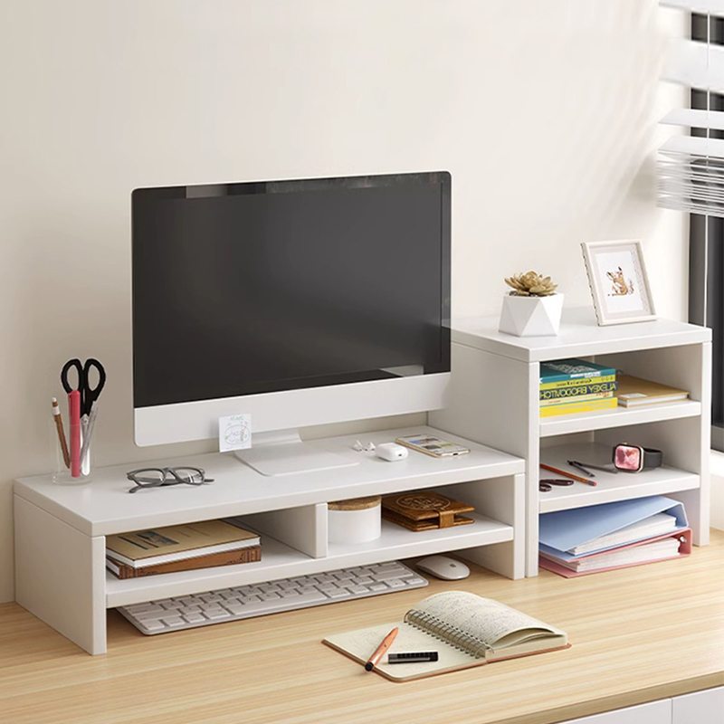 Monitor Rack Riser Monitor Stand Office Desk Storage Computer Monitor ...