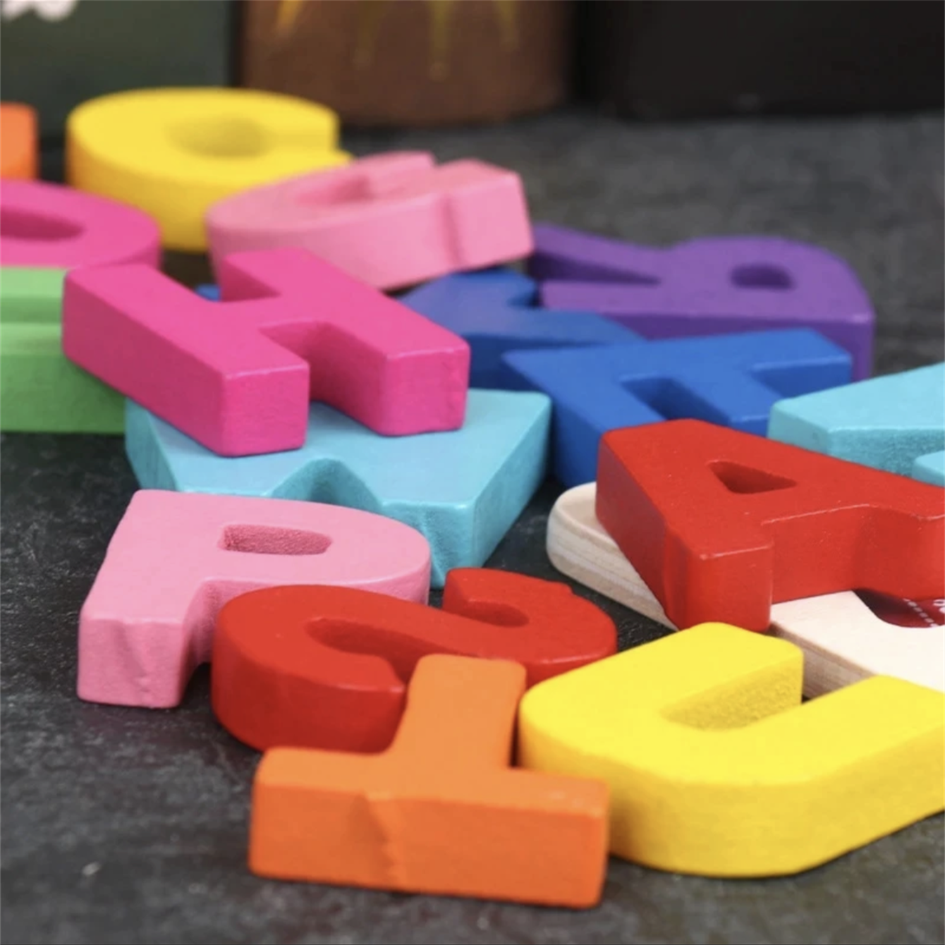 Large Numbers, Letter Puzzle Puzzle, Wooden Educational Toys ...