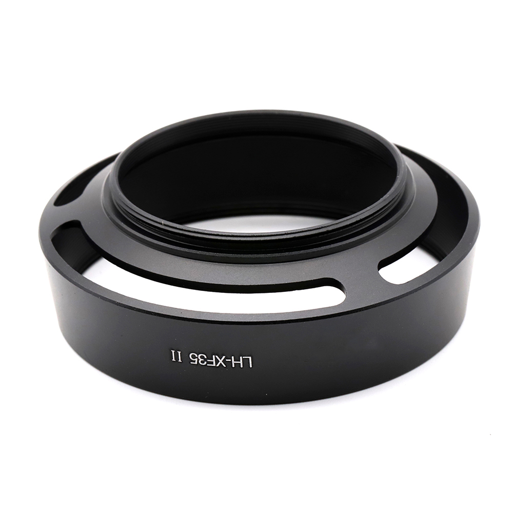 Haoge LH-FJ35 - Paraluce Rotondo In Metallo A Baionetta Per Fujifilm Fuji Fujinon XF 35 Mm F/2 R WR XF35mmF2, XF 23 Mm F2 R WR XF23mmF2 E XC 35 Mm F2 - Foto 12