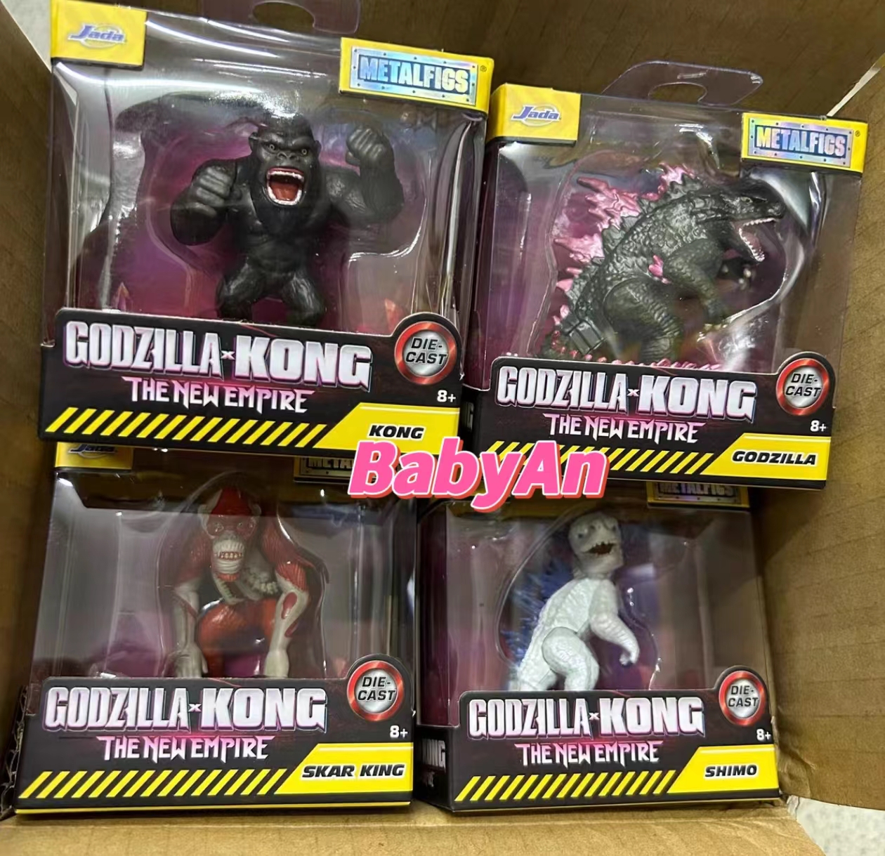 Godzilla x Kong The New Empire Shimo Metalfigs Diecast Collectible ...