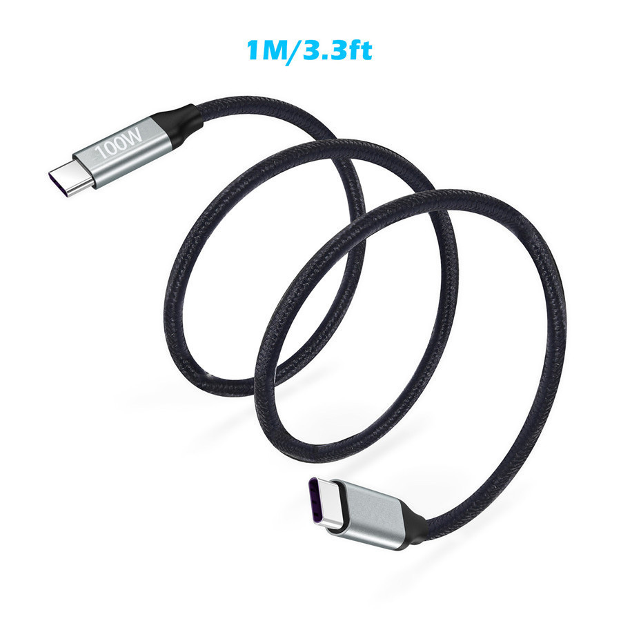 100w Fast Charge Data Cable Gallium Nitride Charger PD Data Cable Flash ...