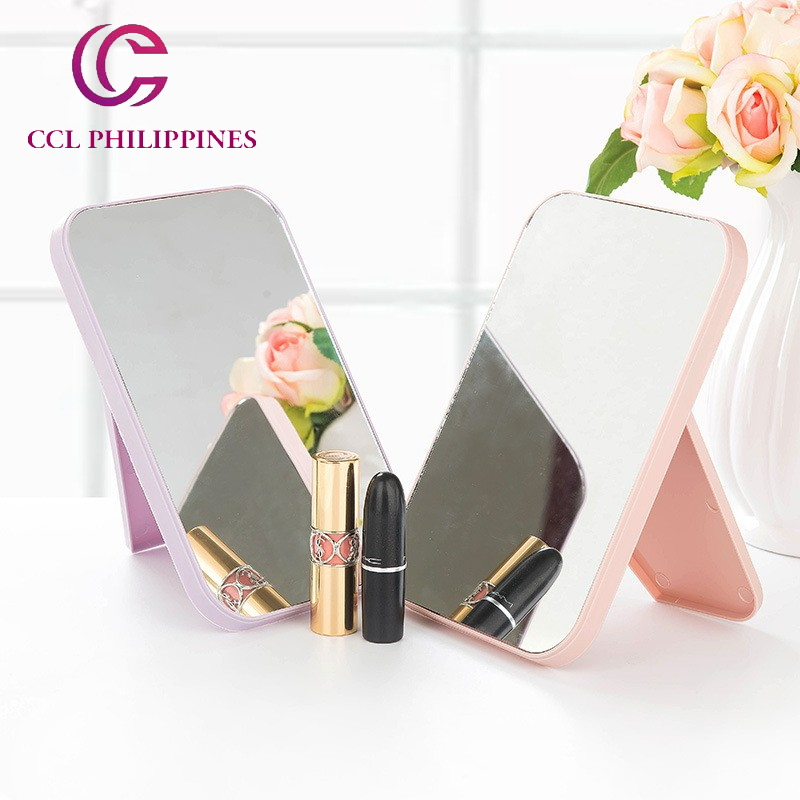 CCL PH Face Makeup Mirror Desktop Vanity Mirror Large Folding Portable