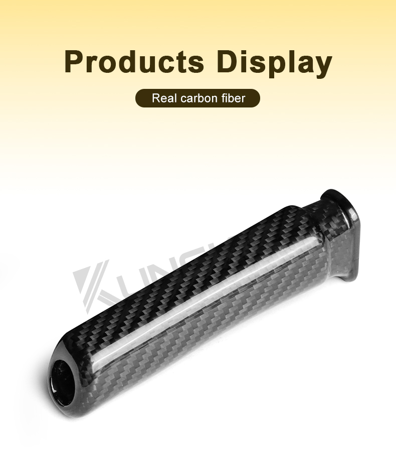 Real Carbon Fiber Handbrake Cover For Chevrolet Camaro 2010-2015 – Interior Trim