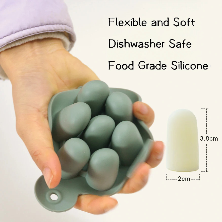 Baby Fruit Feeding Pacifier Toy Silicone Mold Ice Cream Maker Popsicles ...