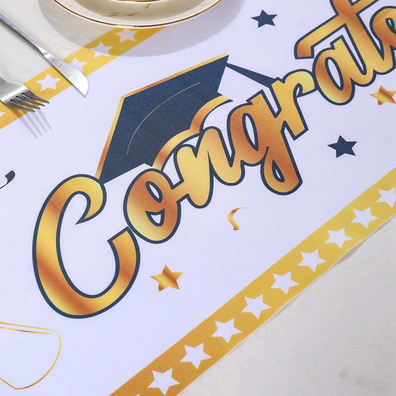 35*180cm GRAD Table Runner I'm done Themed Tablerunner Graduation Gift ...