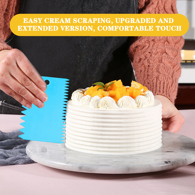 Baking Utensils Cake Scraper Scraper 3-Piece Set Dough Crust Cutting ...
