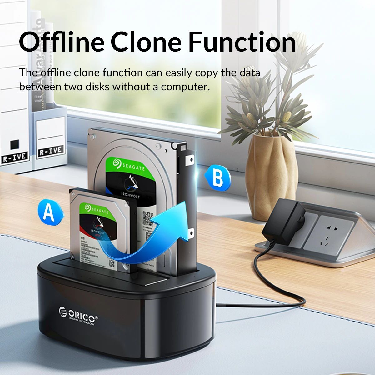 ORICO Clone Docking Station USB 3.0(6228US3-C) | Shopee Philippines
