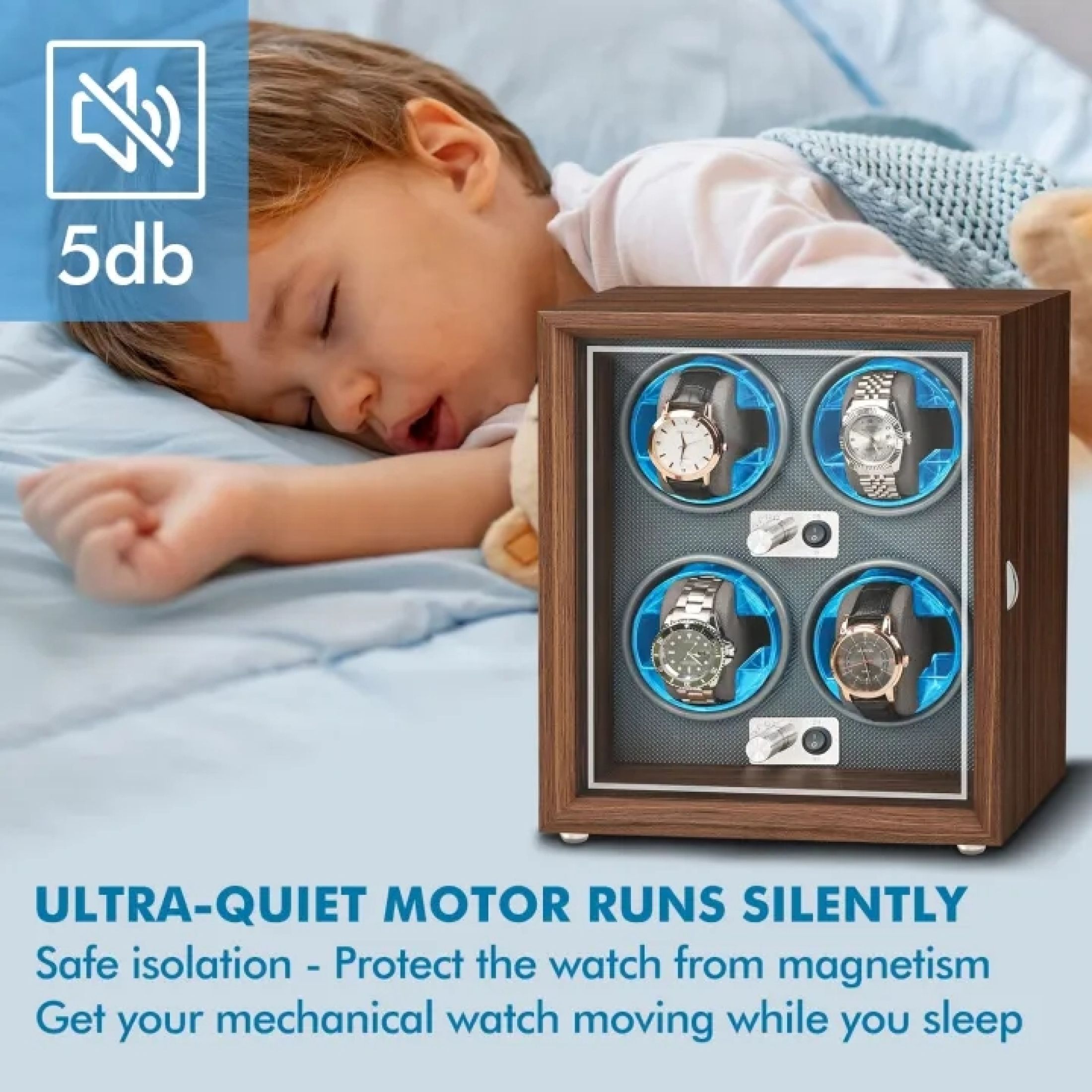 Motor Shaker Watch Winder Display Box Automatic Mechanical Wristwatch1 ...