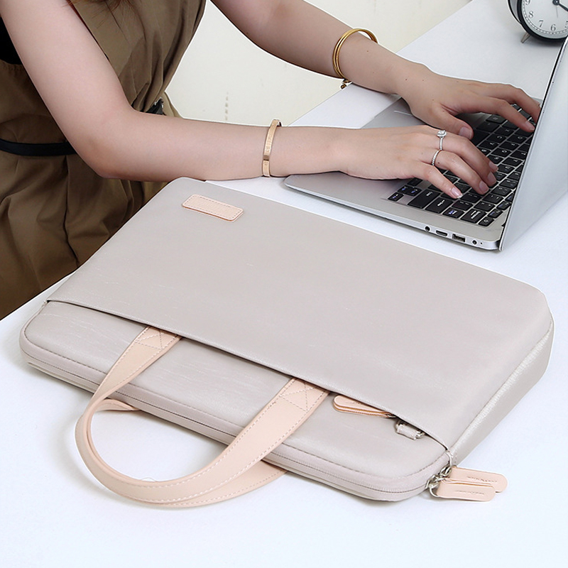 Laptop bag Waterproof and Shockproof One-shoulder cross-body Laptop Bag ...