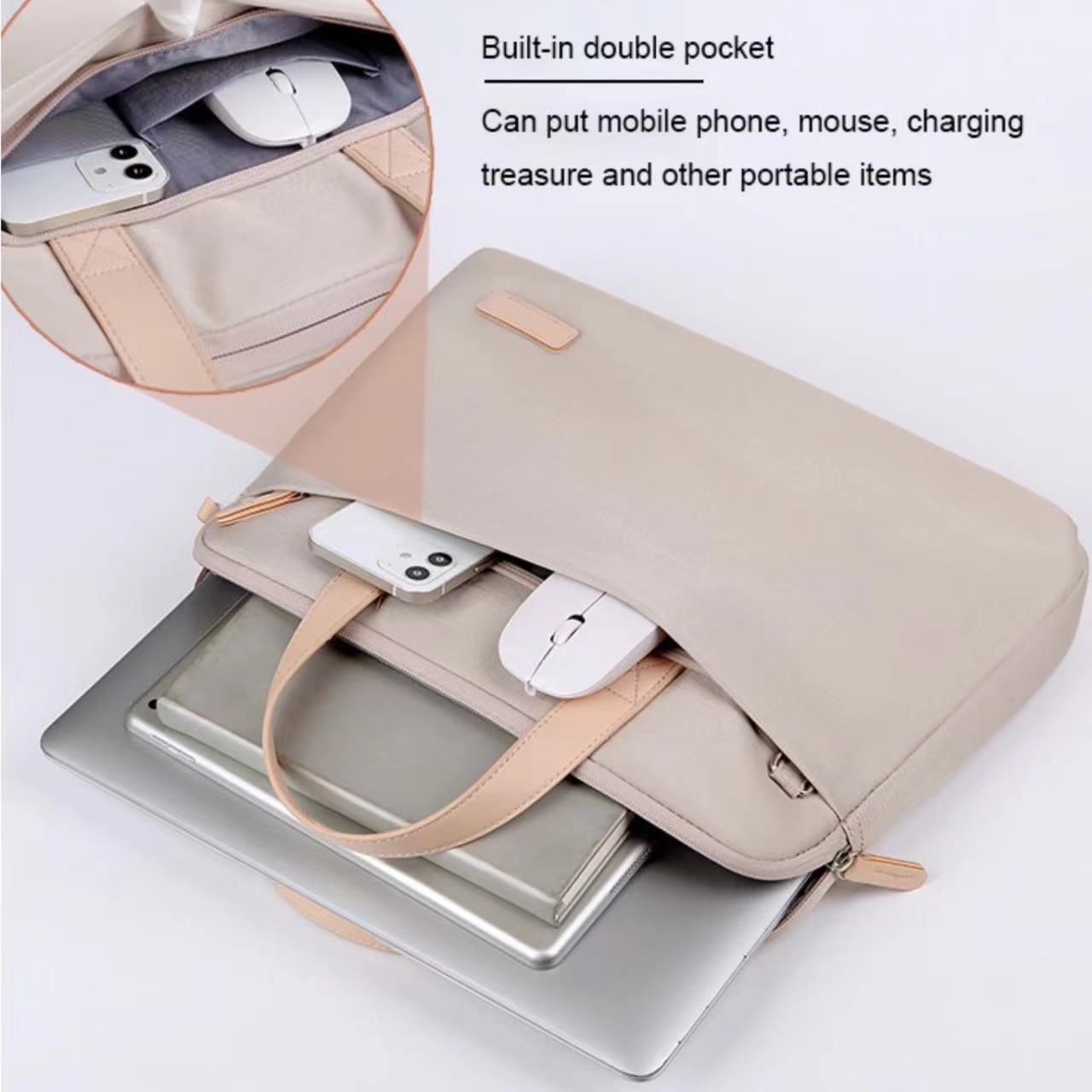 Laptop bag diagonally across 14 inch 15.6-inch laptop bag tablet bag ...