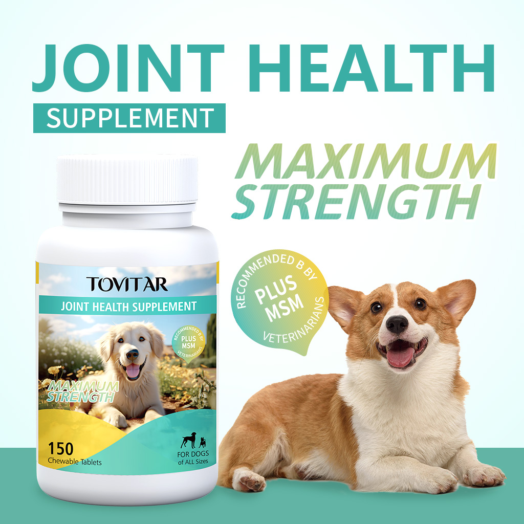 Tovitar® hip and Joint pet Supplement for dogs and cats for joint pain