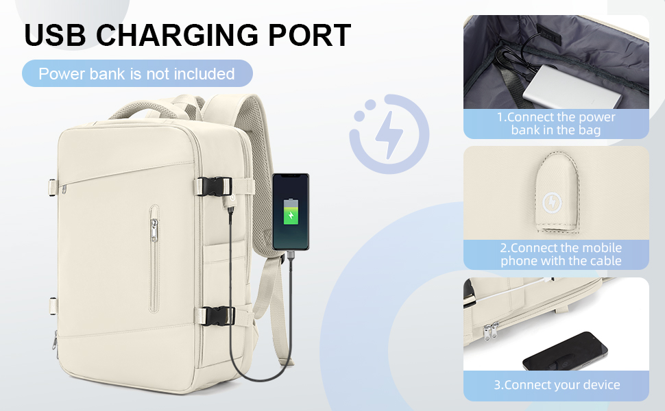Large Capacity Business Travel Backpack For Unisex 16 Inch New ...