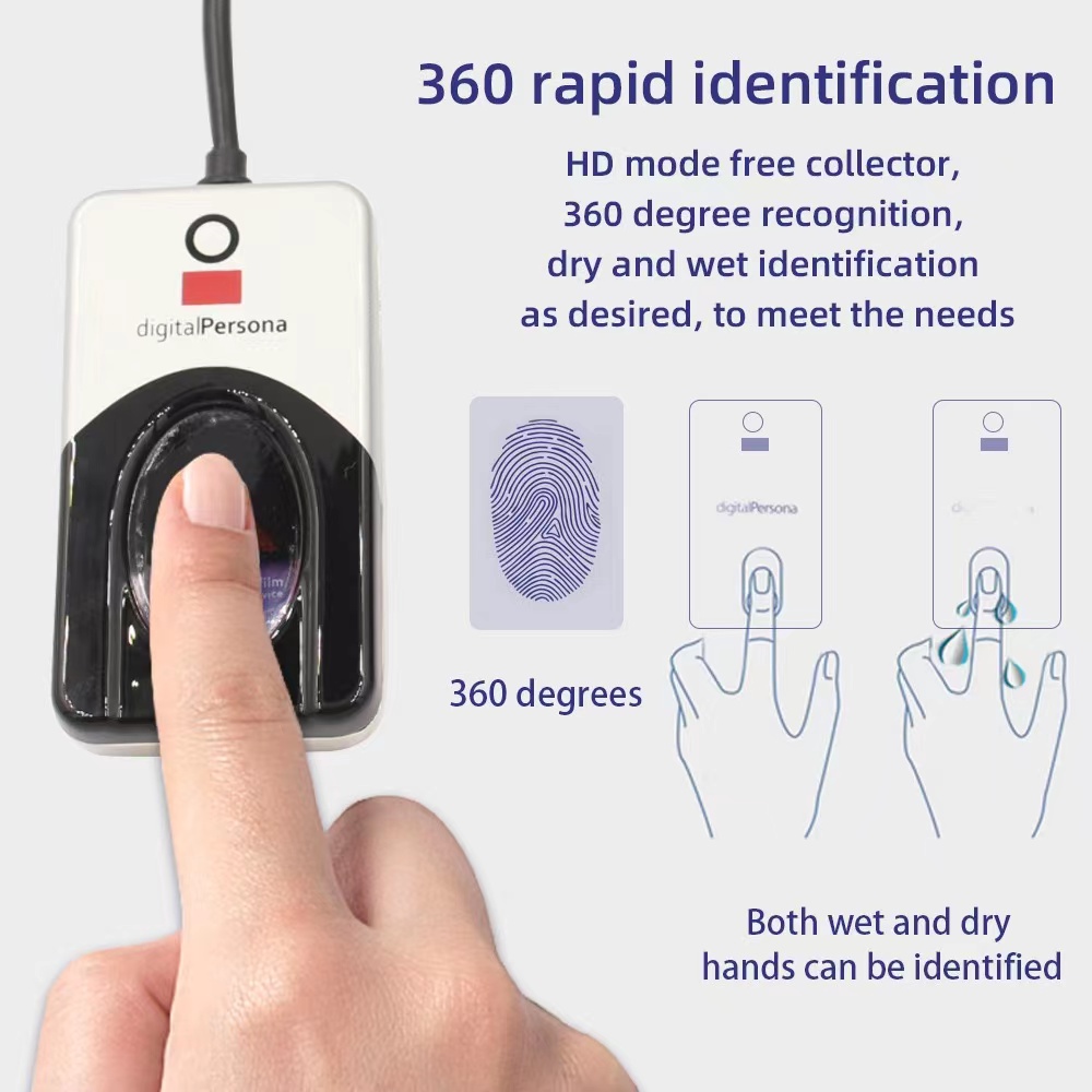 100% Original Digital Persona U.are.U 4500 URU4500 USB Biometric ...