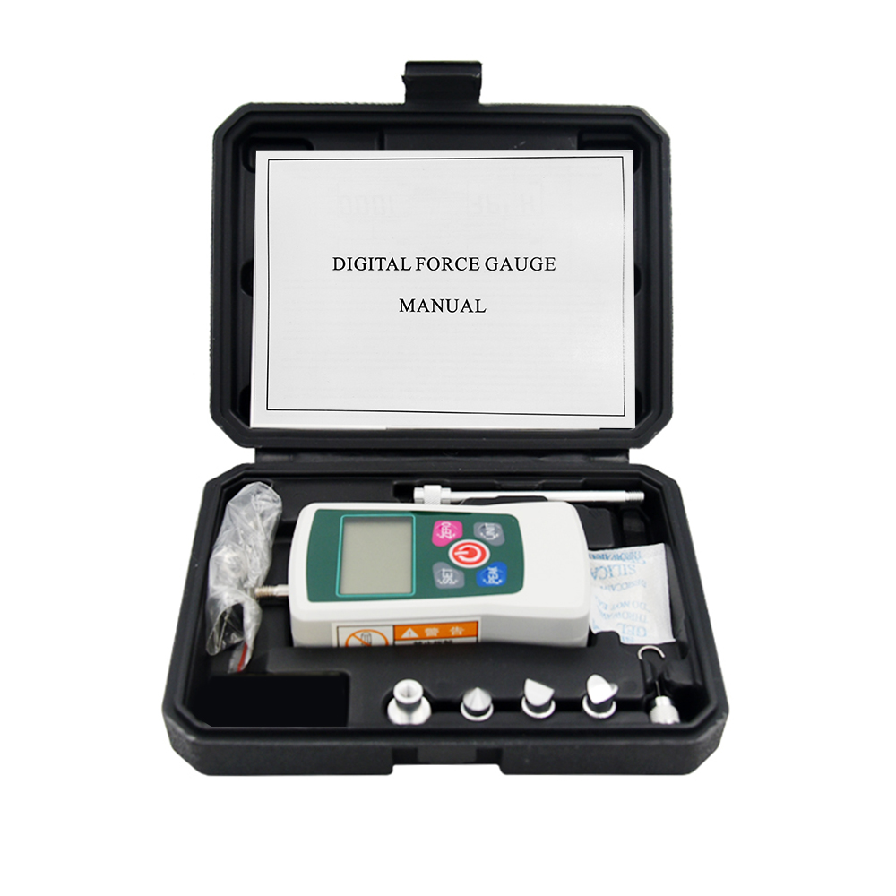 Digital Force Gauge 500N/ 50kg/ 110Lb/ 1760oz Portable Push Pull Force ...