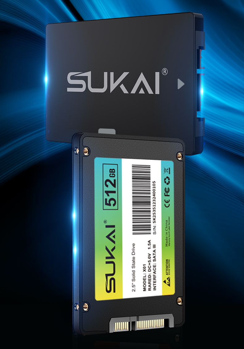 SUKAI SSD 120GB 128GB 240GB 256GB 480GB 512GB 1TB SATA III 2.5