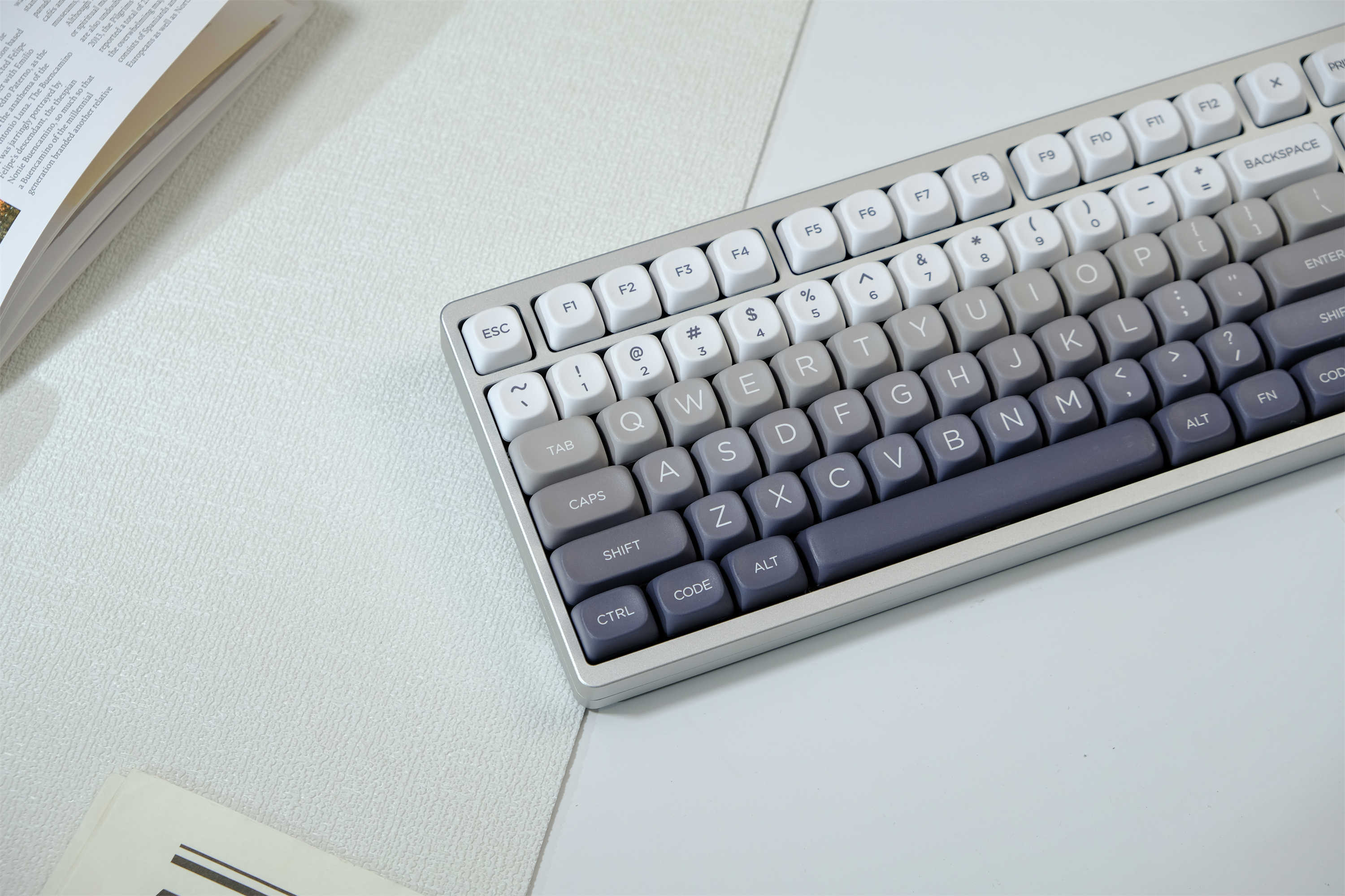 GMK Fine Dust keycaps, 126 Keys keycaps MOA Profile DYE-SUB ...
