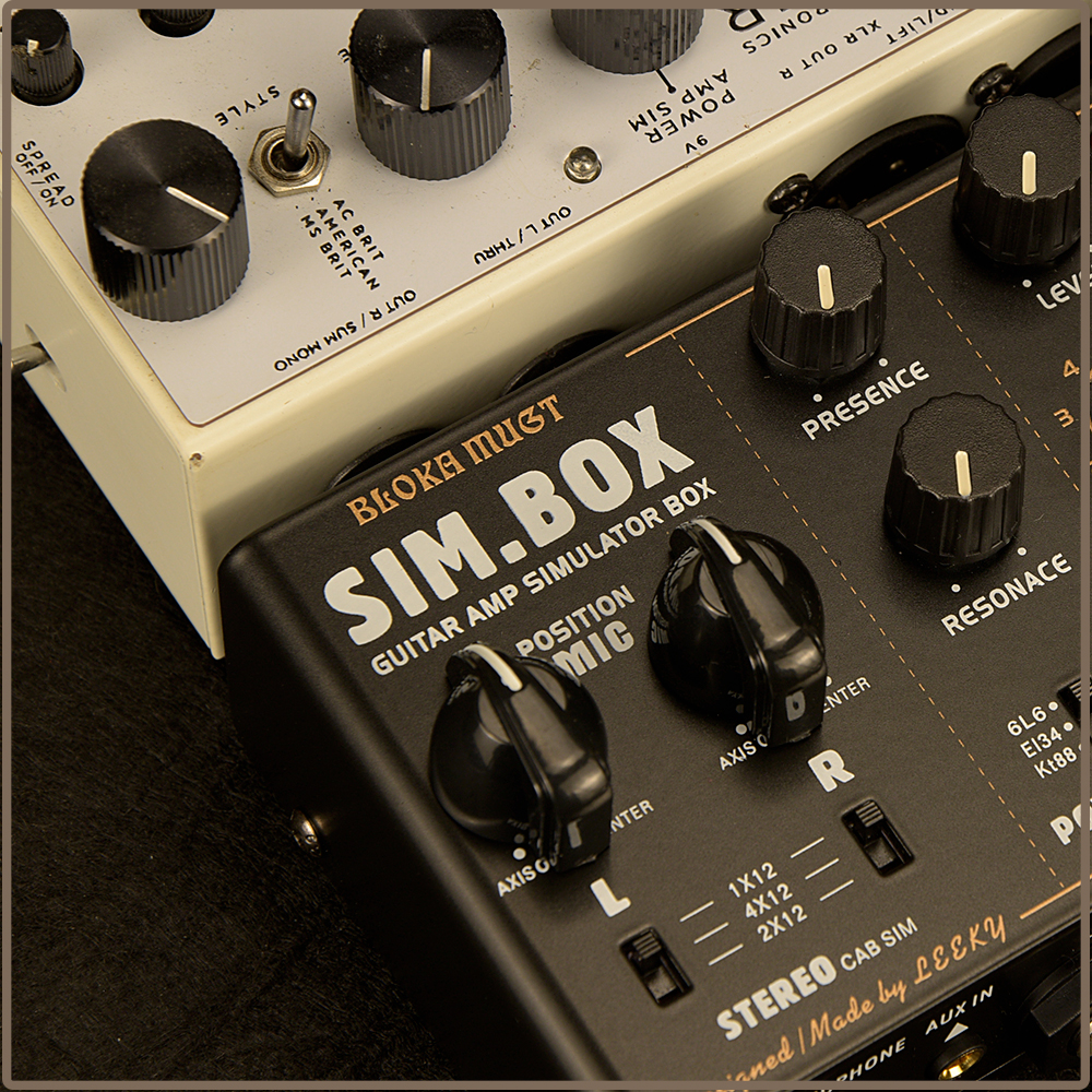 ⭐Leeky DI Box Effect Pedal,Preamp Simulator Pedal,Power Amp Sim Pedal