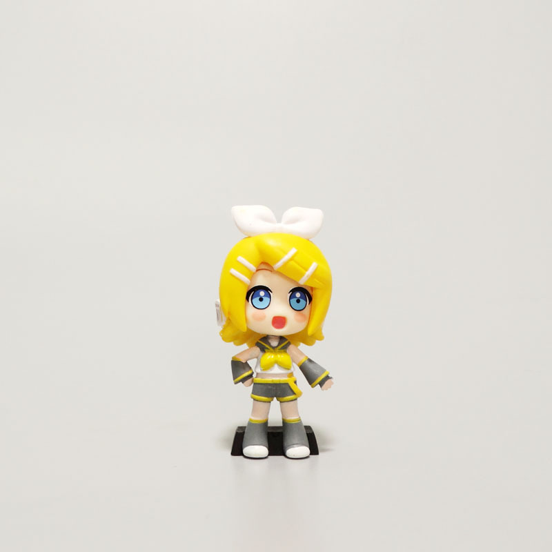 4Pcs/Set Virtual Idol Singer Hatsune Miku Figure Vocaloid Kagamine Rin ...
