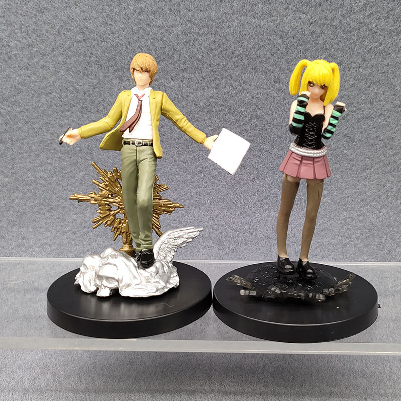 Figure Death Note Raito Light Yagami Kira L Ryuk Rem - Escorrega o Preço