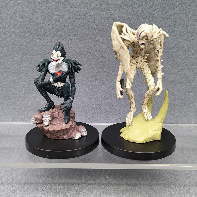 Figurines Death Note Gacha - Lot M, L, Kira, Missa - Neuves